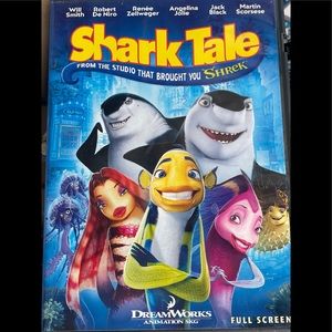🌸💰SALE 4/$20 - Shark Tale DVD (Full screen)🌸